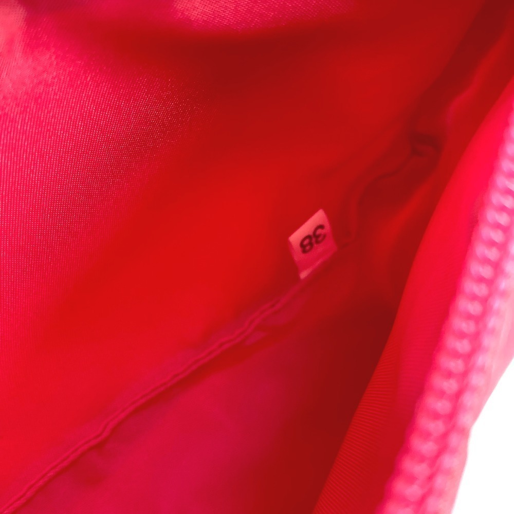 PRADA Triangle Logo Bag Shoulder Handbag Accessory Clutch Pink - Picture 13 of 15